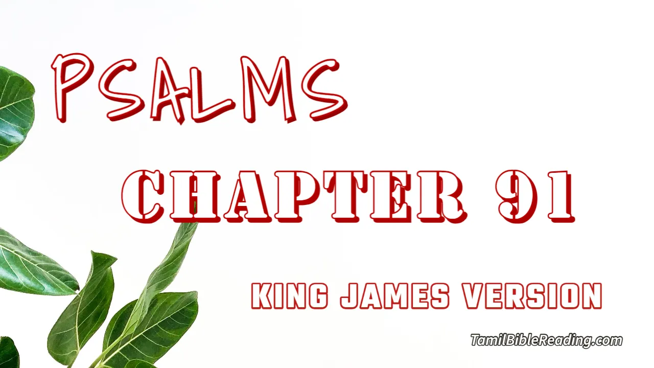 Psalms Chapter 91, English Bible, KJV Bible, online English Bible, tbr site,
