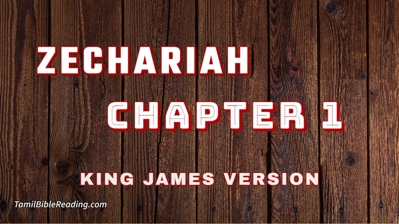 Zechariah Chapter 1, English Bible, KJV Bible, online English Bible, tbrsite,
