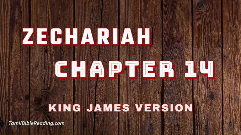 Zechariah Chapter 14, English Bible, KJV Bible, online English Bible, tbr site,