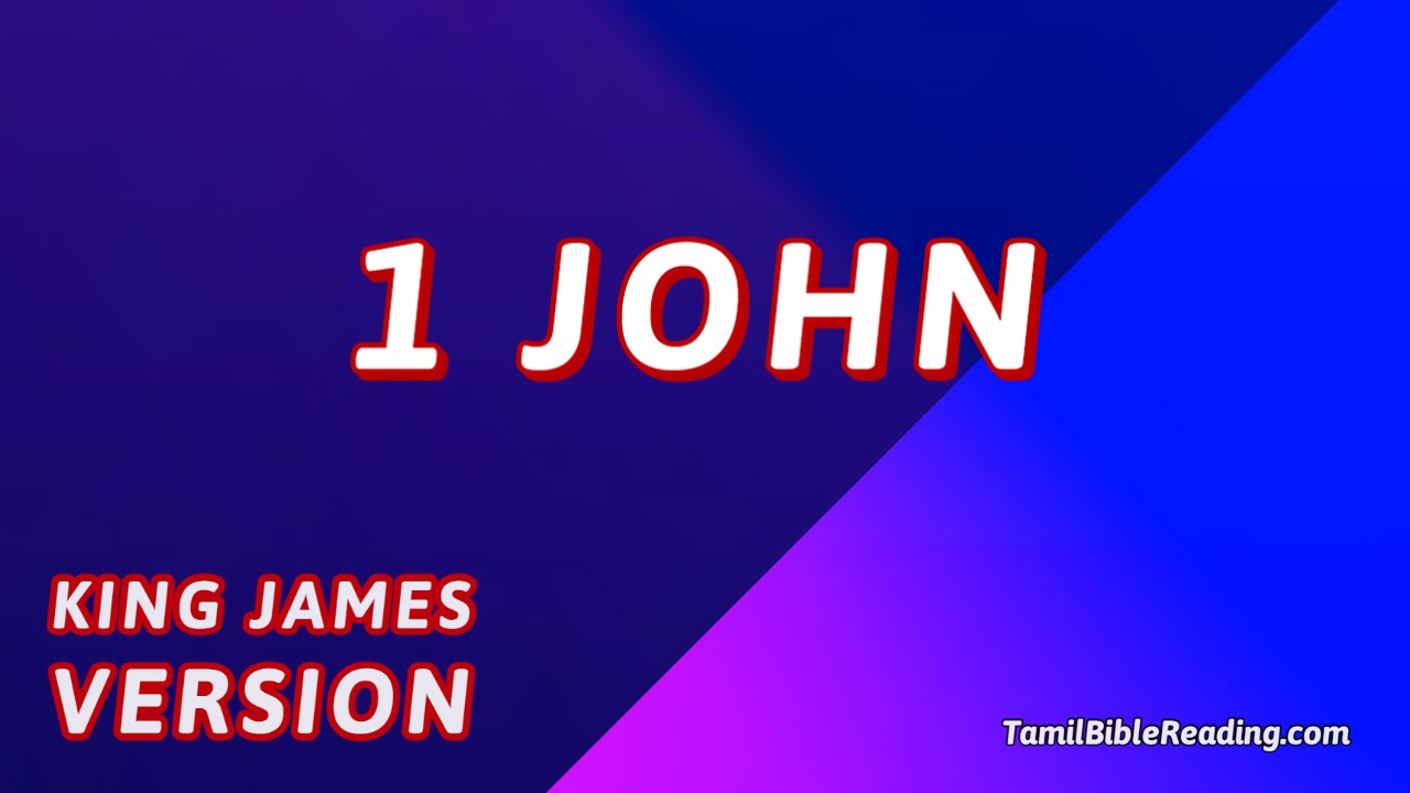 1 John - KJV Bible - 23 - Online Bible Reading